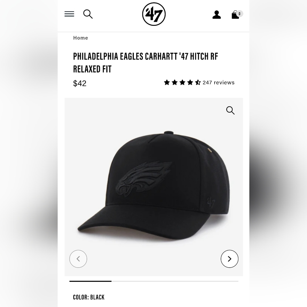Black Eagles Cap - image 1